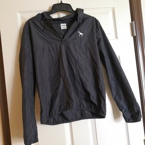 Victoria's Secret Pink pullover hood rain jacket
